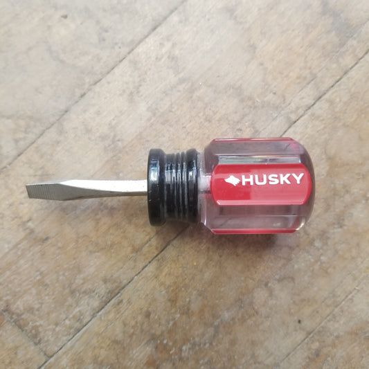 Husky 3/16" Stubby Slot Screwdriver (688-249)