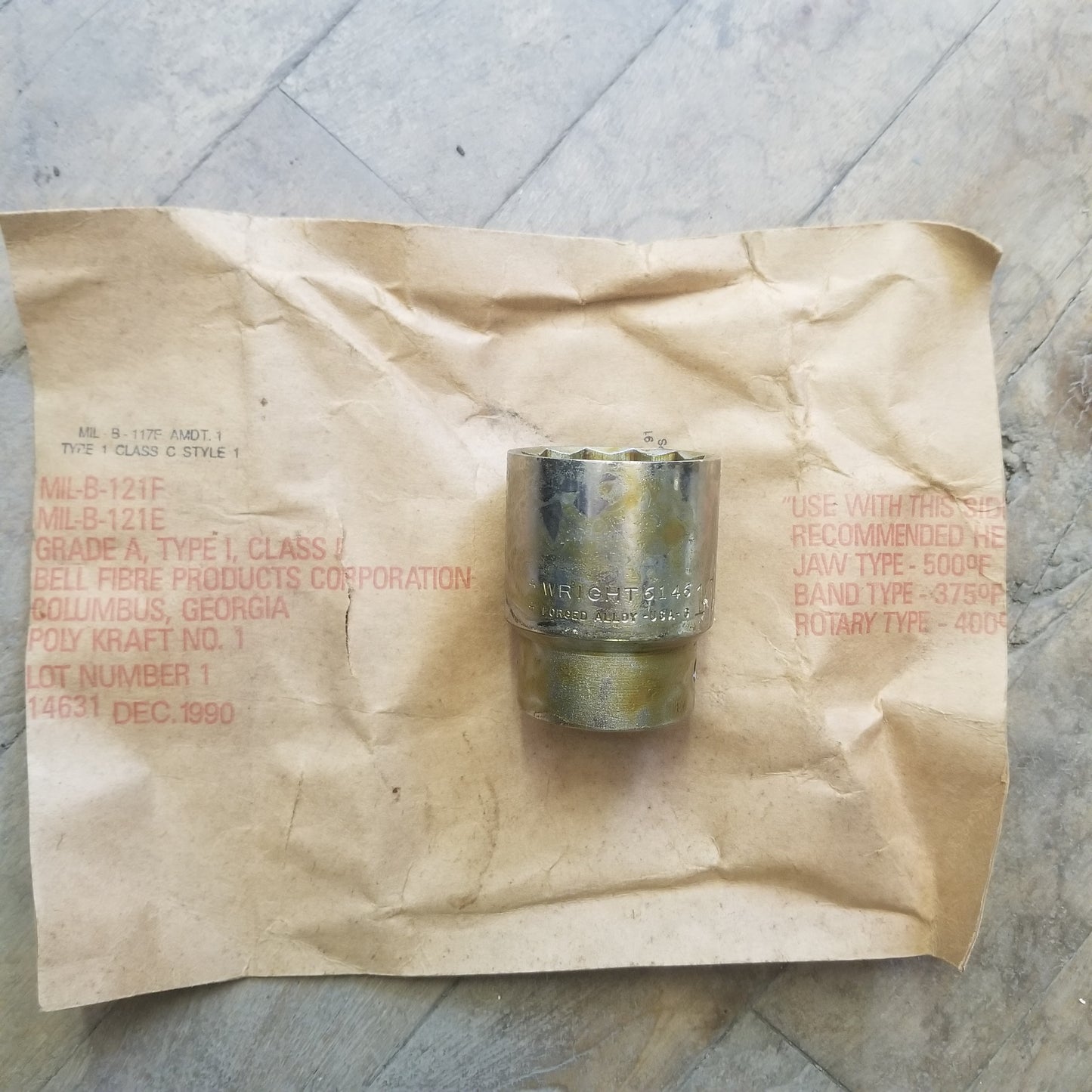 Wright 3/4" Drive 12 Point 1 7/16" Socket (6146WRAF)