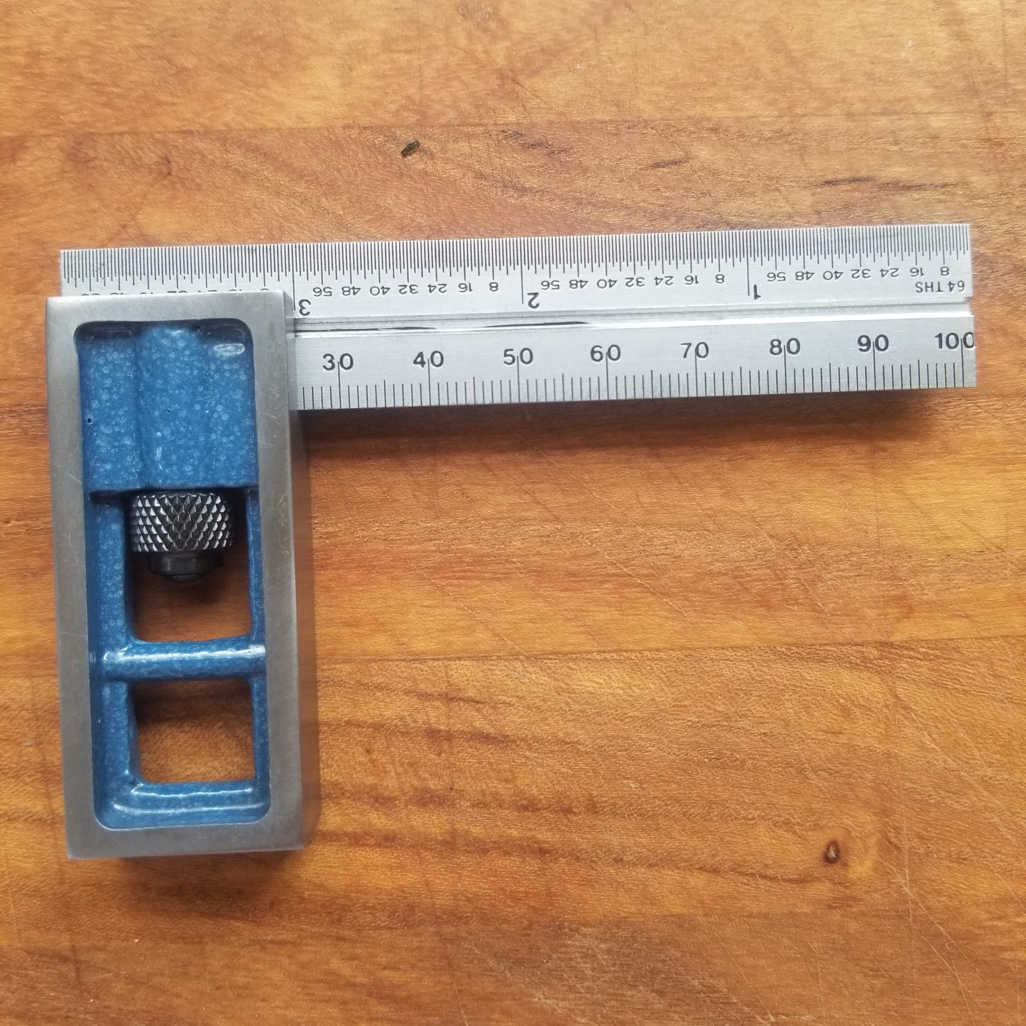 PEC 4" E/M Double Square (32nds/0.5mm & 64ths/1mm) First Body w/ Blem Rule (7104-264)