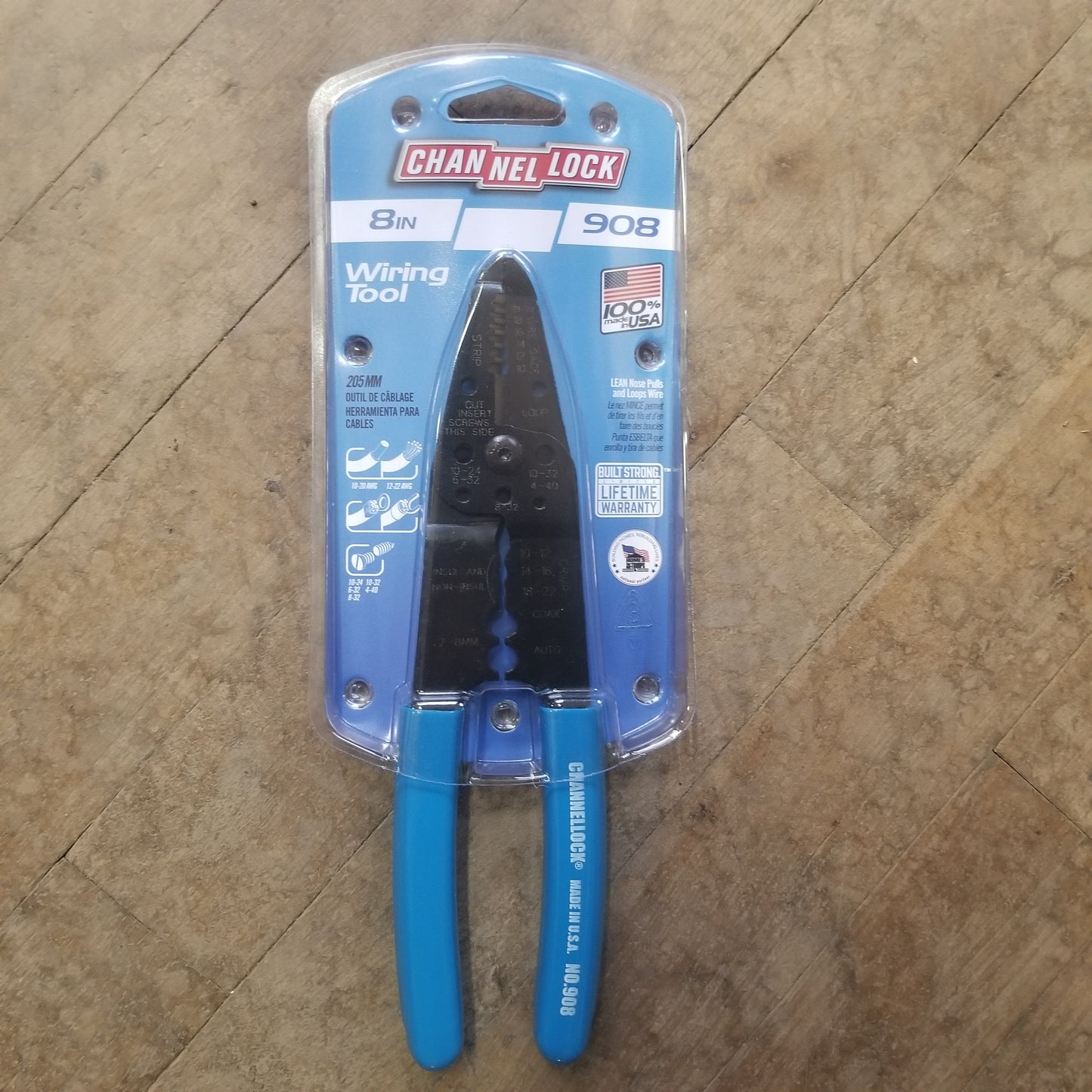 Channellock 8 1/2" Wire Stripper #908 (908-bulk)