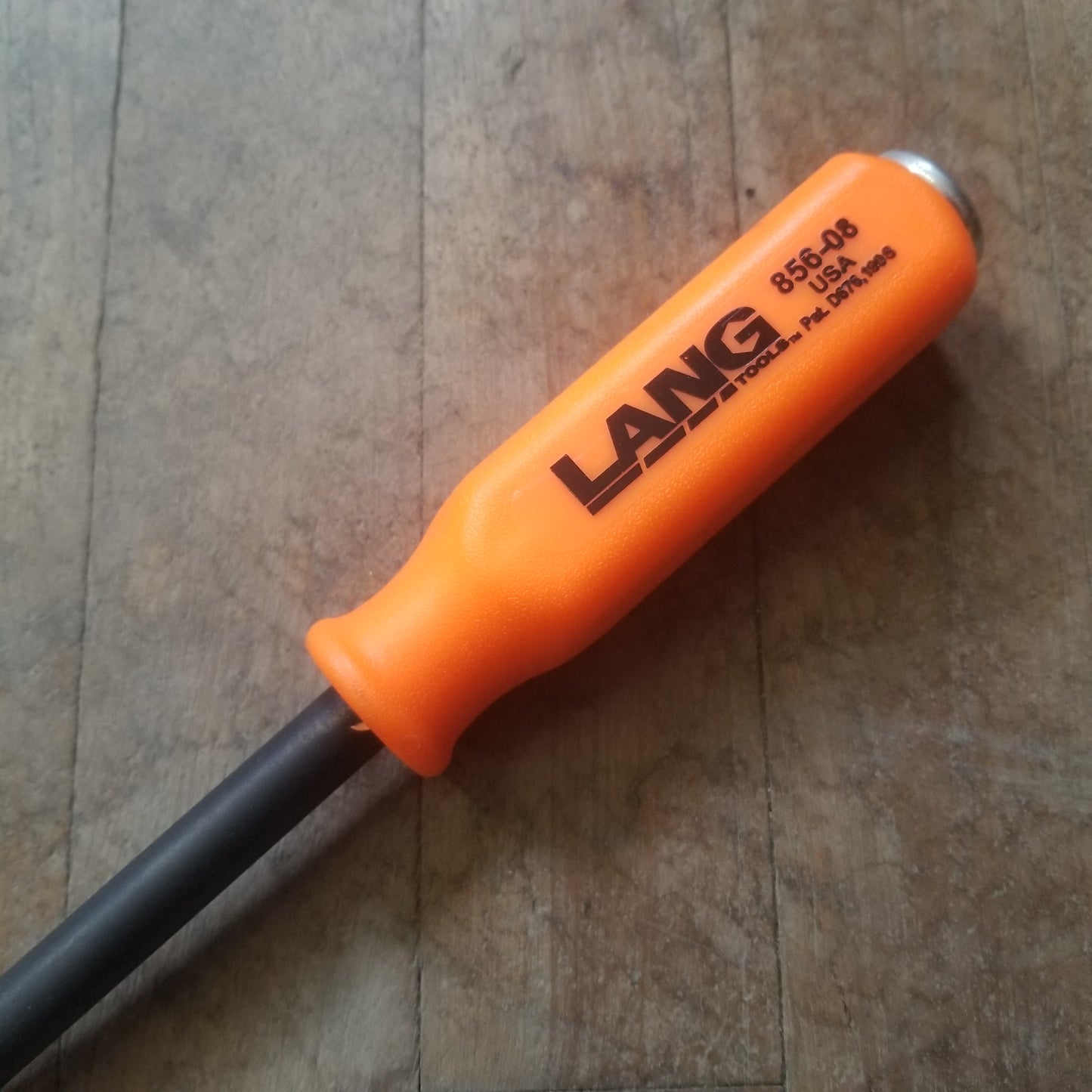 Lang 16" x 1/4" Pin Punch w/ Striking Cap (856-08)