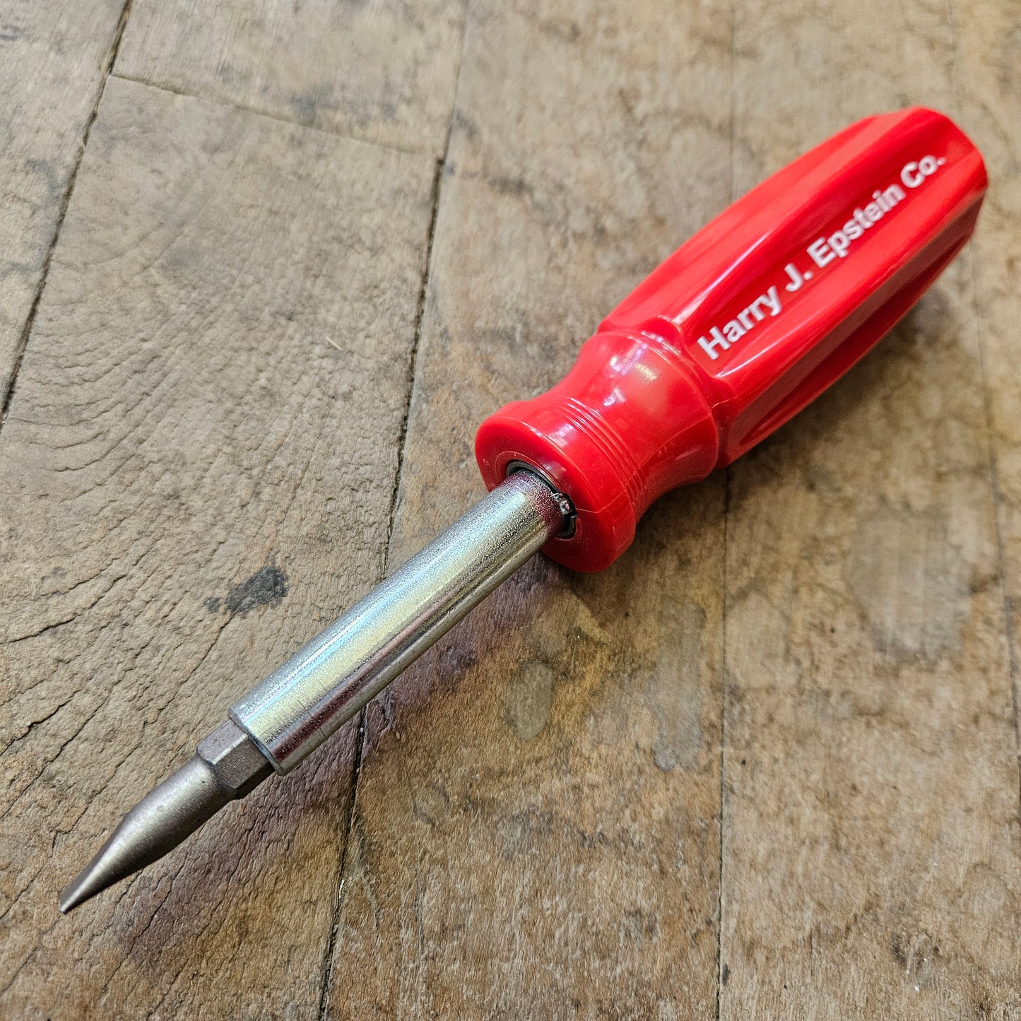 Enderes 6-in-1 Screwdriver - US Made - Red (E2130R)