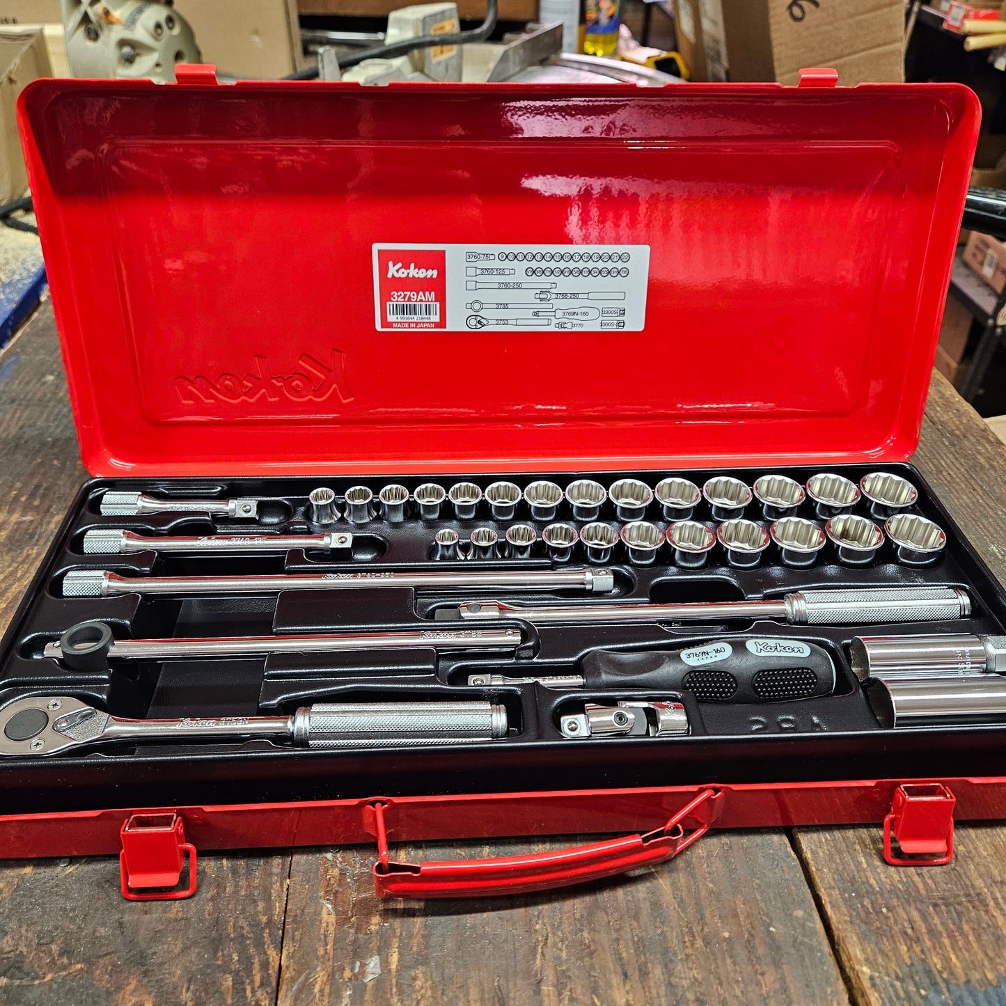 Koken 3/8" Dr. 35 Pc. Socket Set - 12 Point (3279AM)