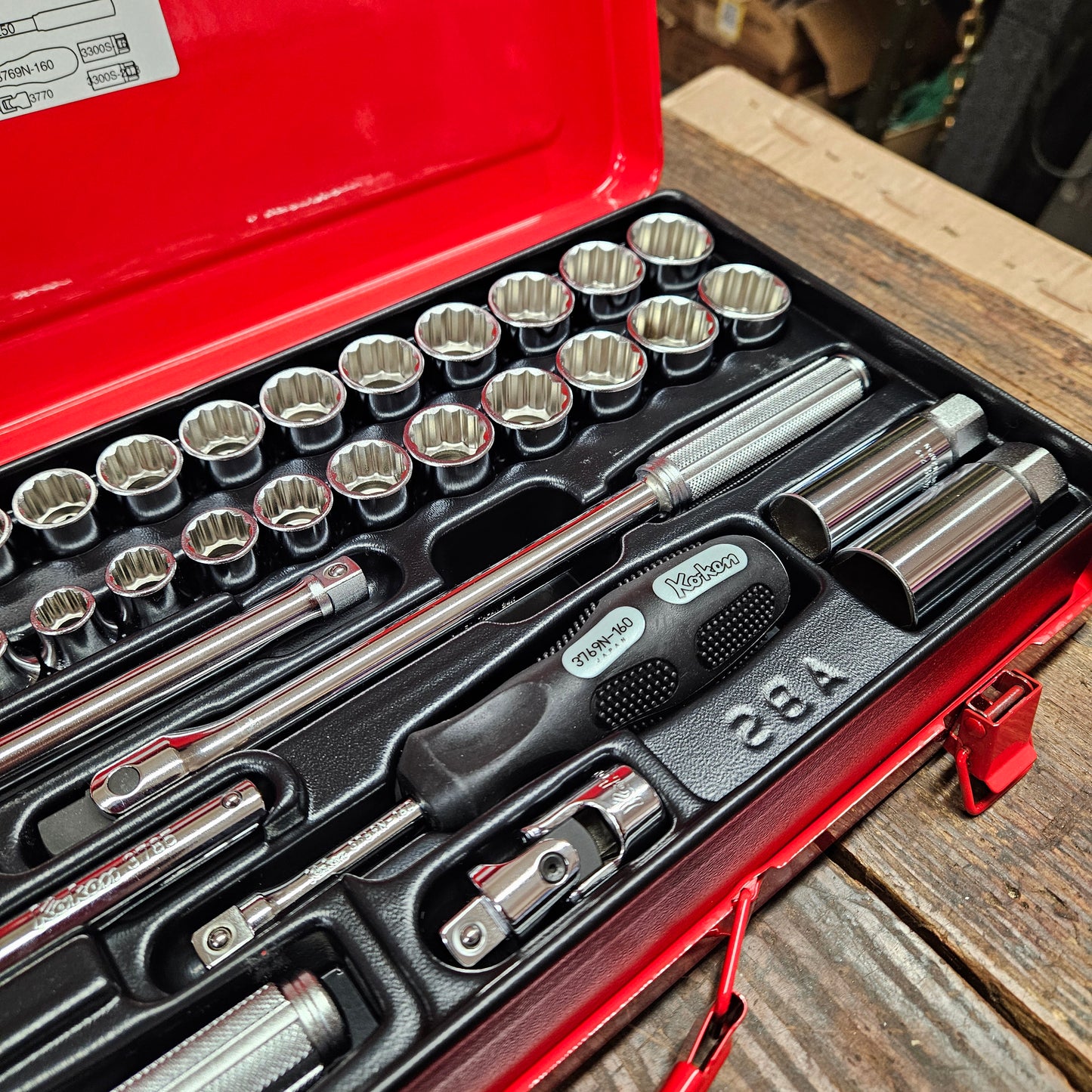 Koken 3/8" Dr. 35 Pc. Socket Set - 12 Point (3279AM)