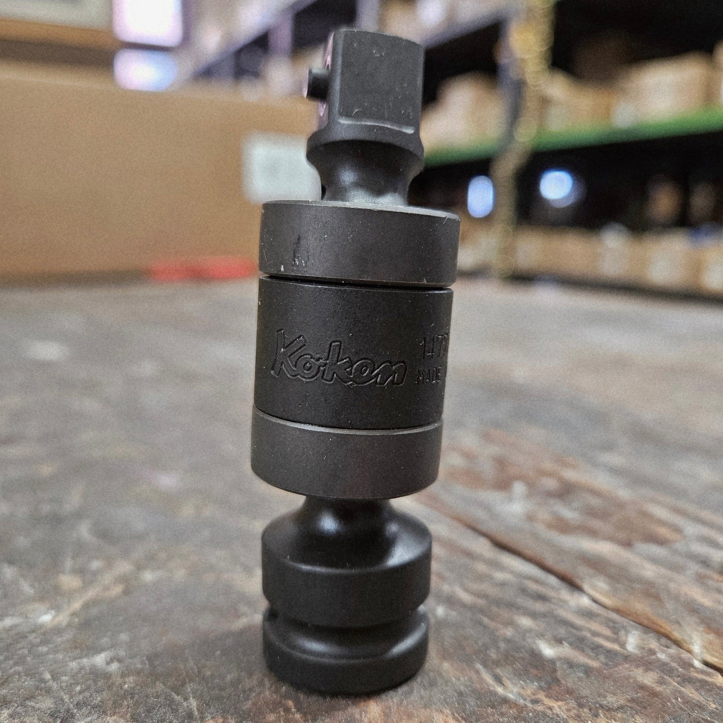 Koken 1/2" Drive 90mm Double Joint Impact Universal Swivel - Pin Type (14772-P)