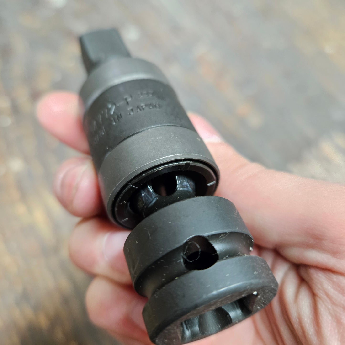 Koken 1/2" Drive 90mm Double Joint Impact Universal Swivel - Pin Type (14772-P)