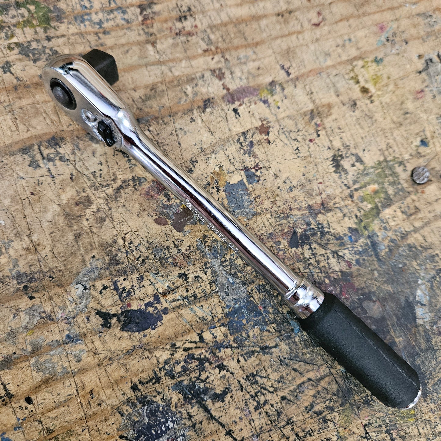 Koken 1/4" Body w/ 3/8" Drive Head 72 Tooth Ratchet Z-Series Quick Release 160mm (2725ZB-3/8(L160))