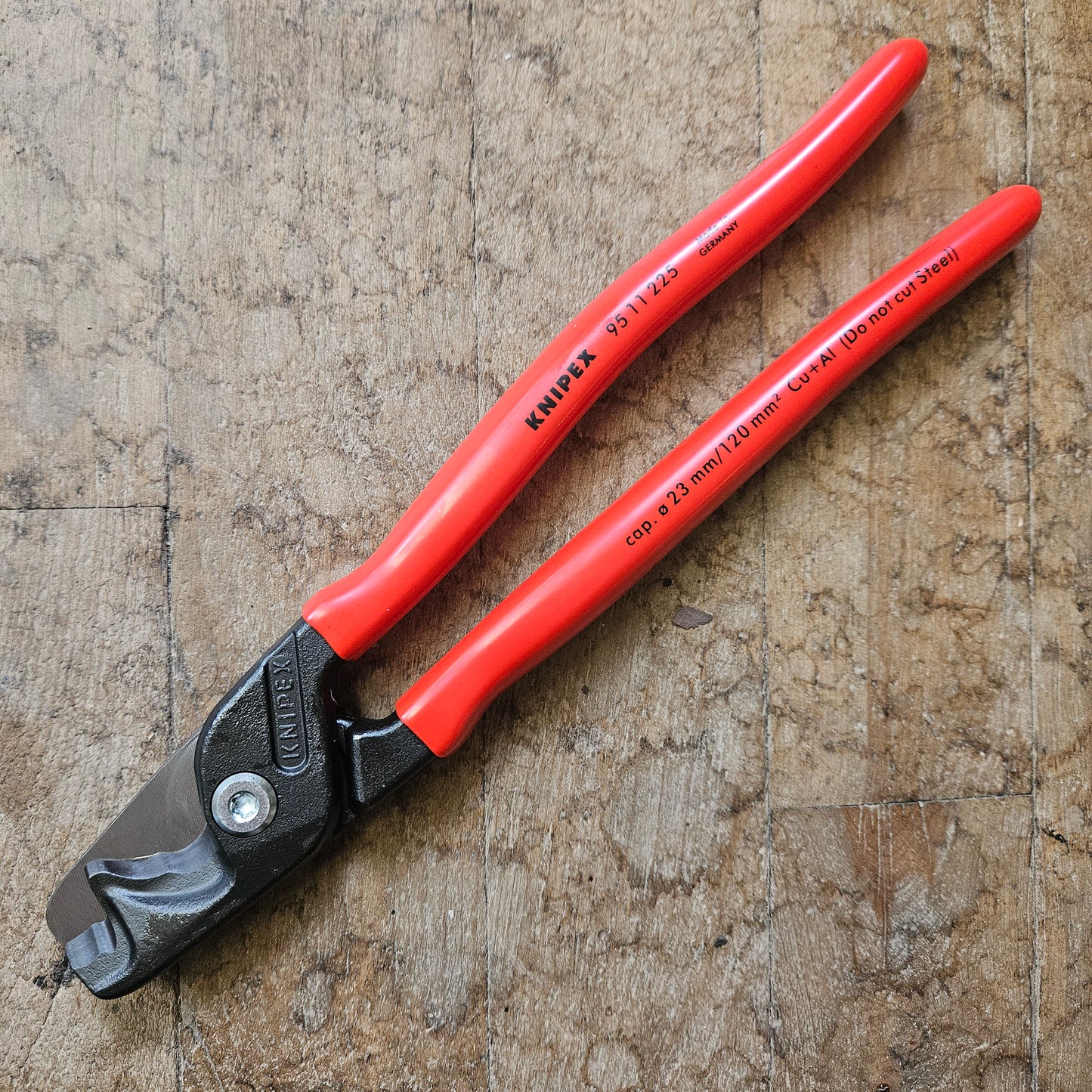 Knipex 9" StepCut XL Cable Shears (9511225)