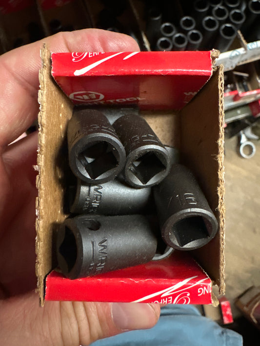 3/8" Dr. Wright 7/16" 6 Point Std. Impact Socket #3814 (3814WR)