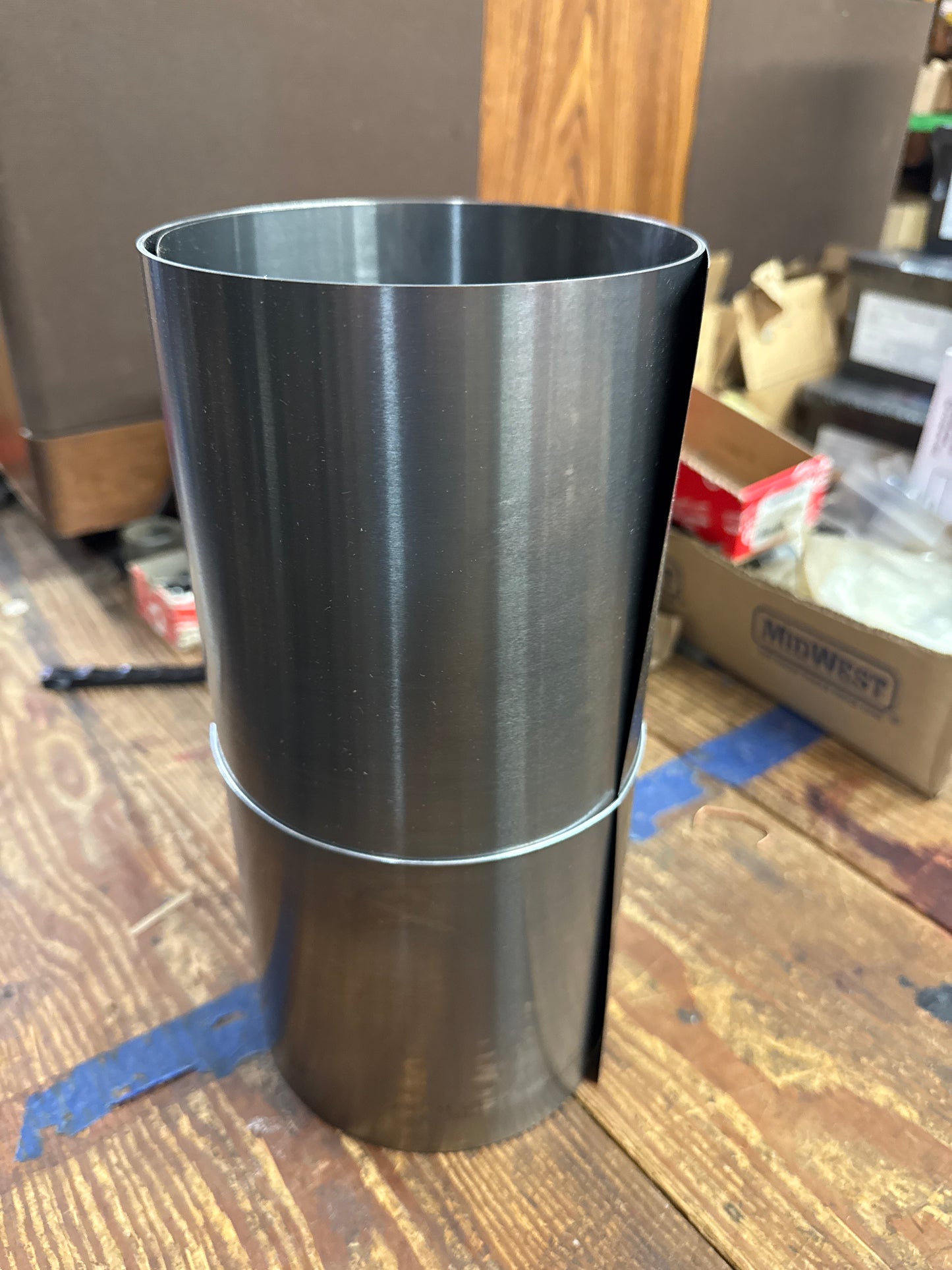 Precision Brand 0.010" Steel Shim Stock 12" x 120" Roll (16AA10)