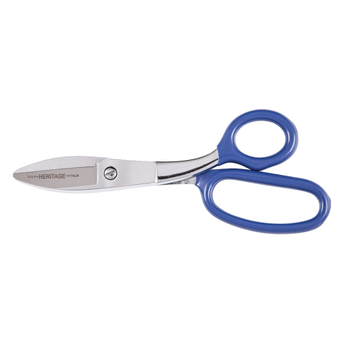 Klein Cutlery Heitage 8 5/8'' Broad Blade Shear - Large Ring - Coated Handles (775LR)