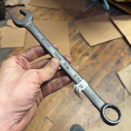Martin 21MM Drop Forged Long Pattern Combination Wrench 12pt. Industrial Black (BLK1121MM)