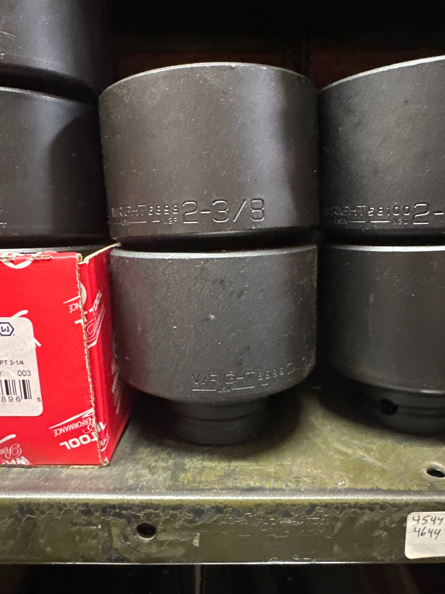 Wright 2 3/8" 6 Point Standard Impact 3/4" Dr. Socket #6898 (6898WR)