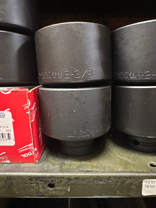 Wright 2 3/8" 6 Point Standard Impact 3/4" Dr. Socket #6898 (6898WR)