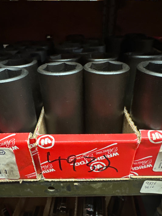 1/2" Dr. Wright 1" - 6 Point Deep Impact Socket #4932 (4932WR)