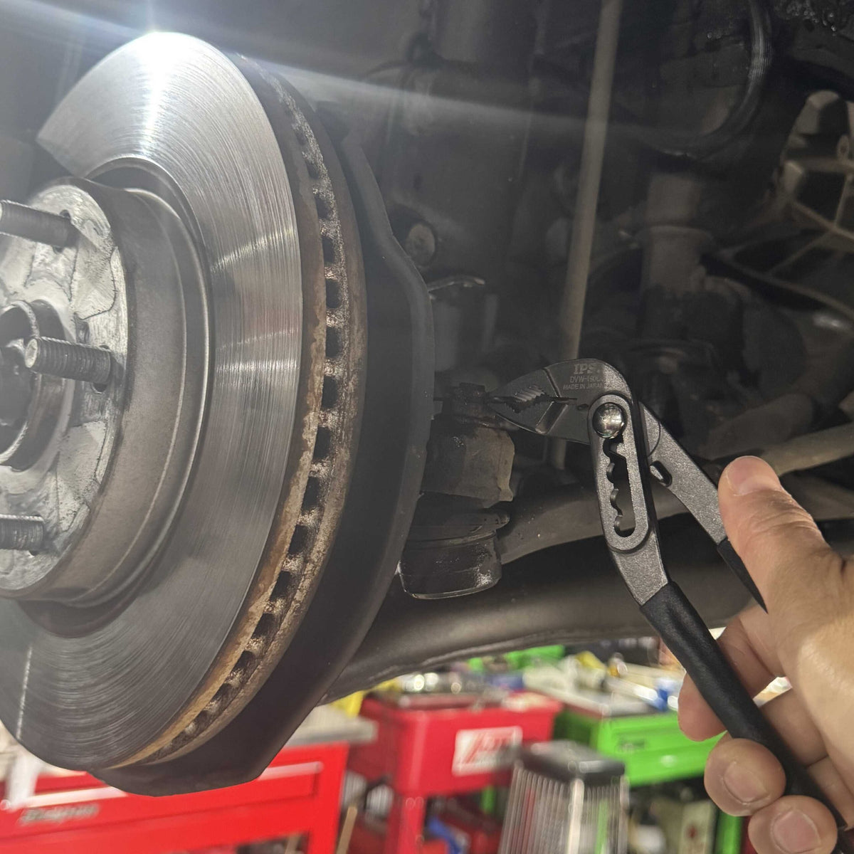 IPS Diamond Vice Motor Pliers (DVM-190DG)