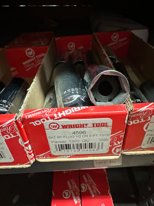 13/16" - 1/2" Dr. 6 Pt. Spark Plug Holding Socket (4596WR)