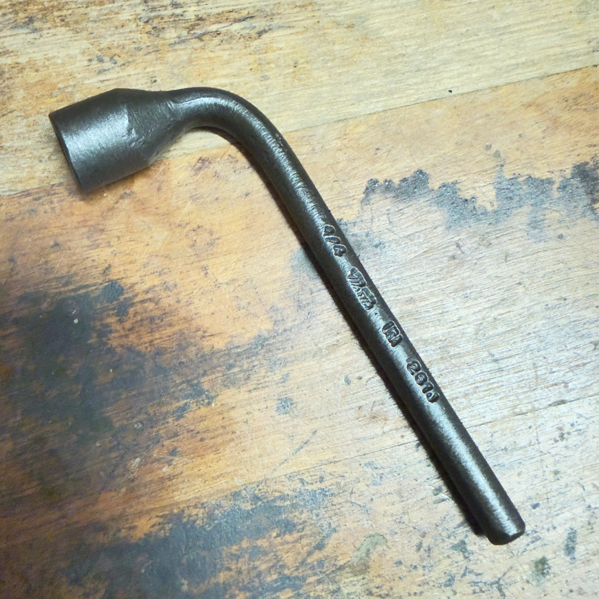 Martin 1/4" Offset Socket Wrench Square Opening 4pt Industrial Black (261J)
