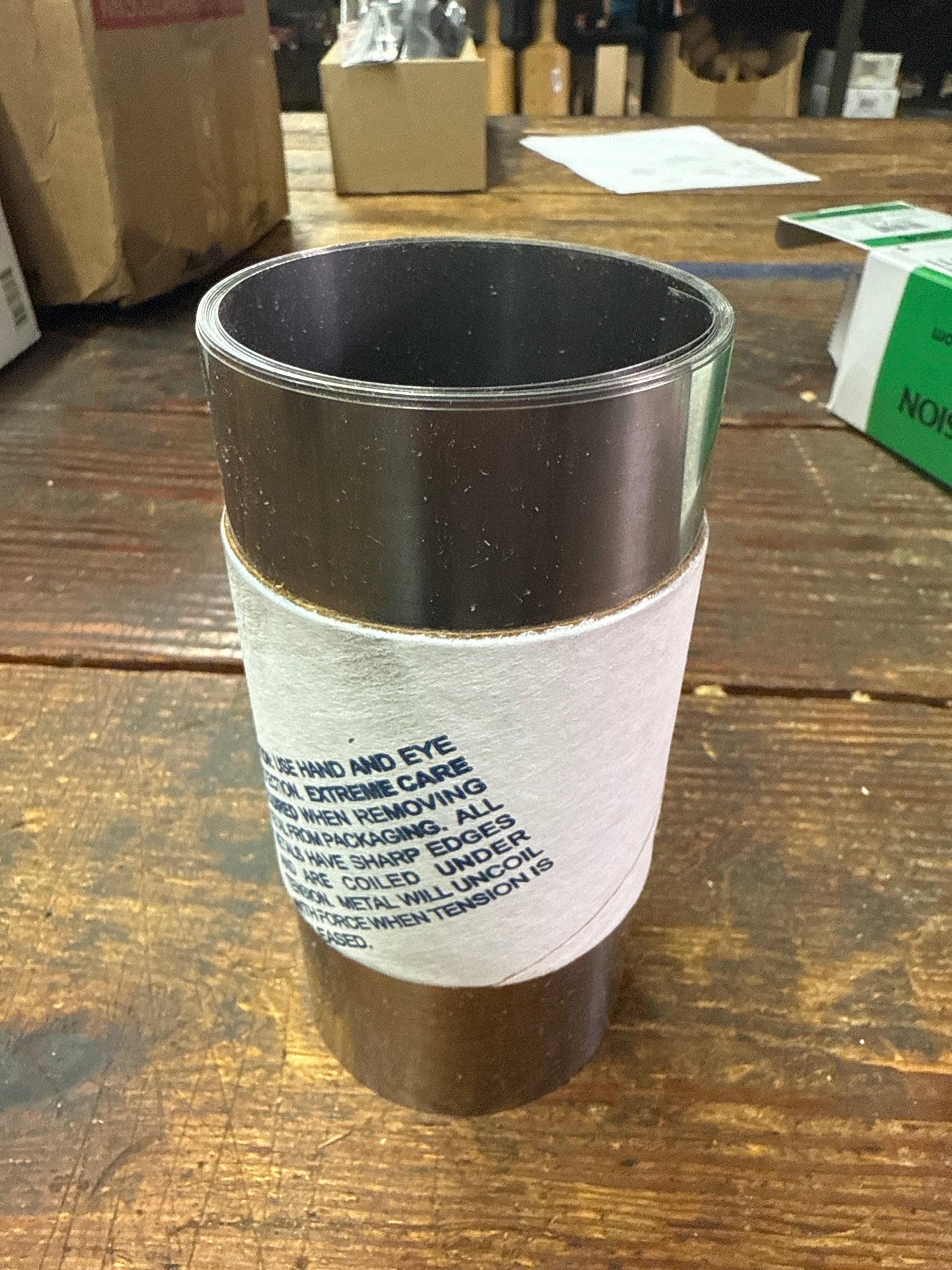 Precision Brand 0.010" Steel Shim Stock 6" x 100" Roll (16A10)