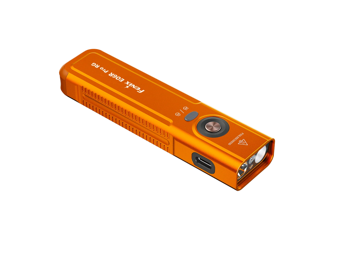Fenix E06R Pro RG Triple Color Flashlight with Green Laser - Orange (E06R-PRO-RG-ORANGE)