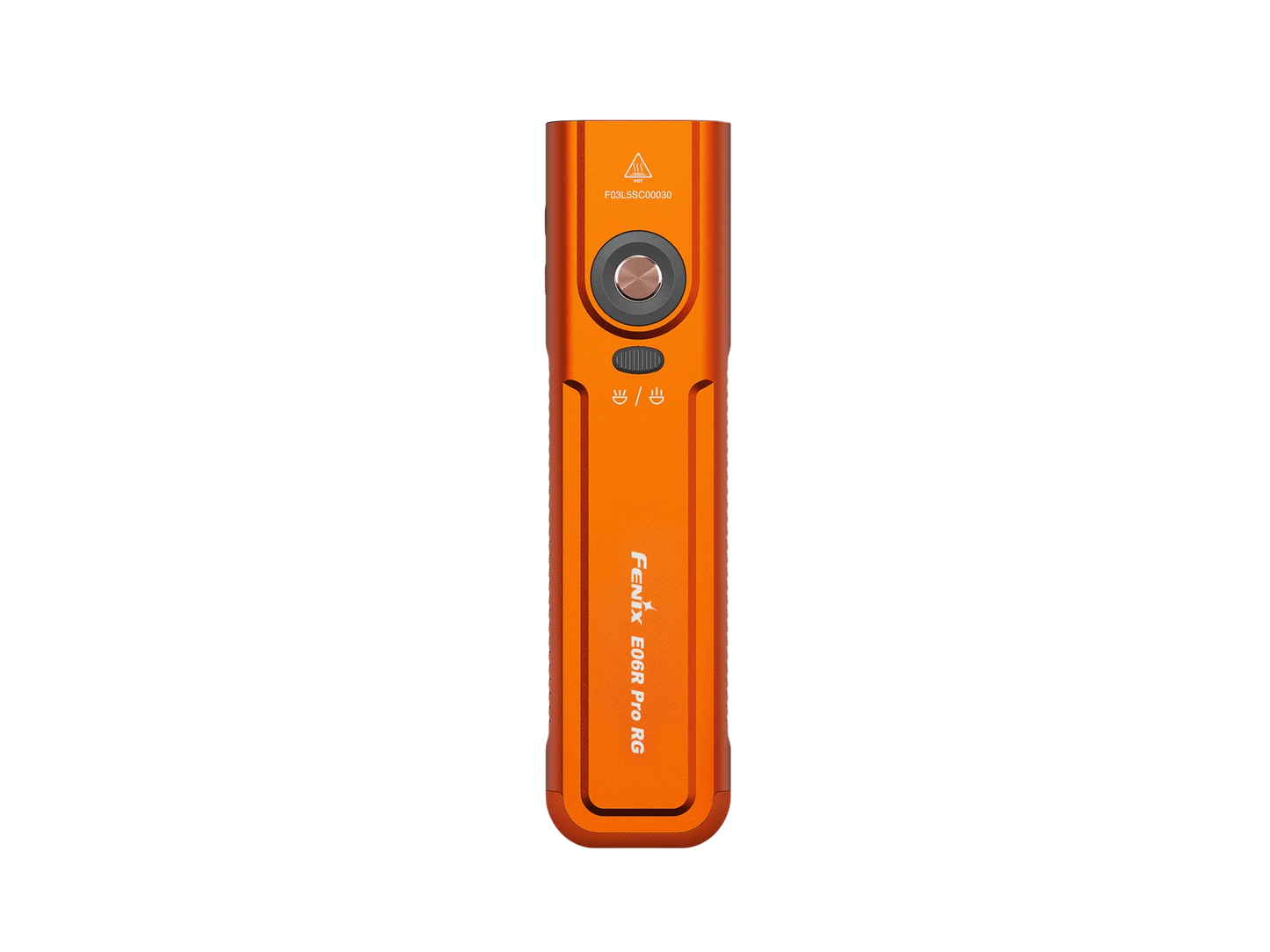 Fenix E06R Pro RG Triple Color Flashlight with Green Laser - Orange (E06R-PRO-RG-ORANGE)