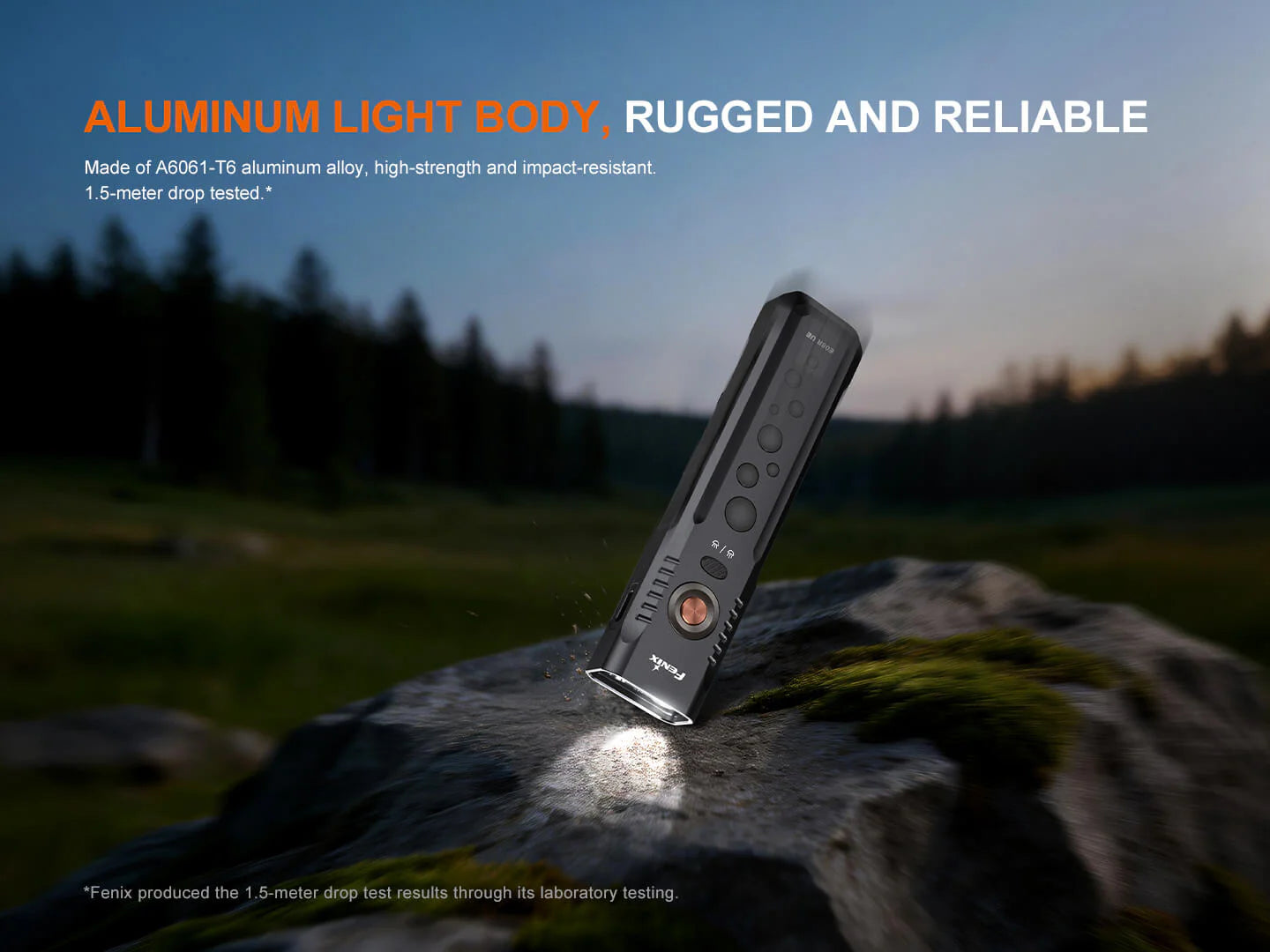 Fenix E08R UE Multi-Light EDC Flashlight With Red Light & Green Laser (E08R-UE)