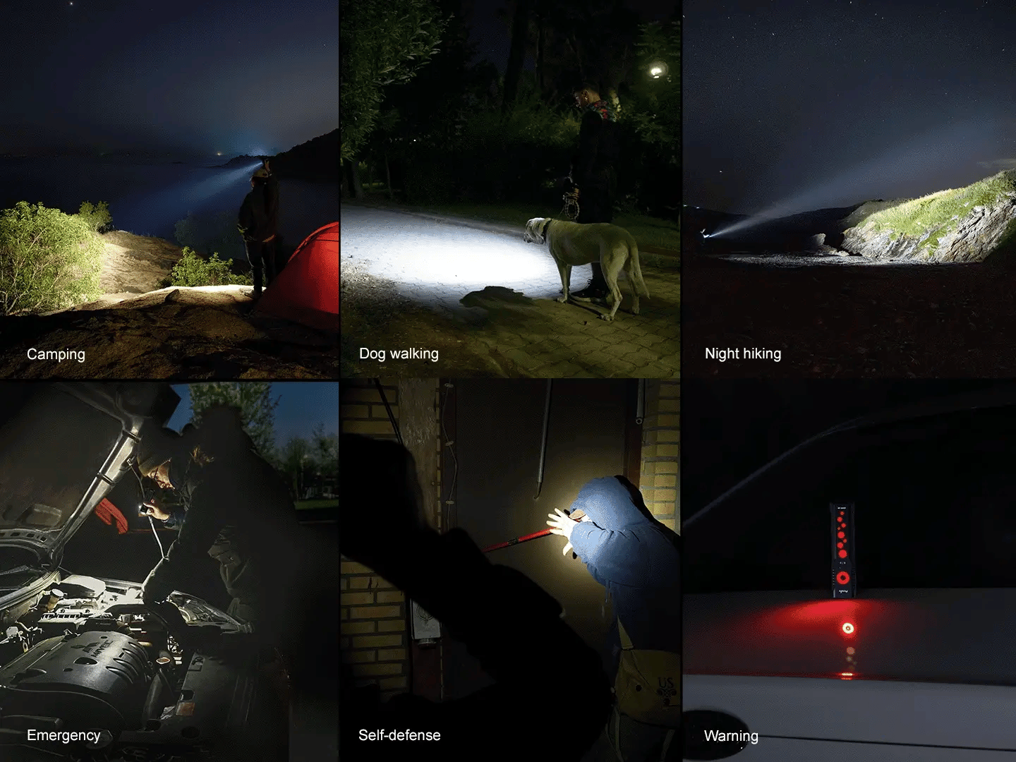 Fenix E08R UE Multi-Light EDC Flashlight With Red Light & Green Laser (E08R-UE)