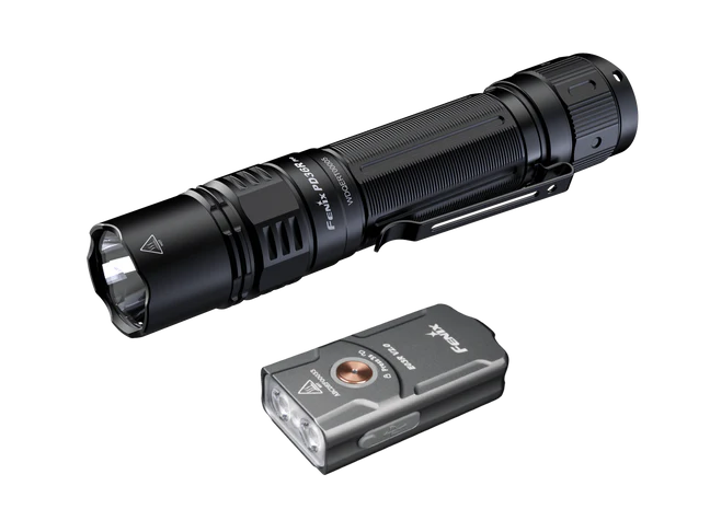 Fenix PD36R Pro 2800 Lumen Flashlight + FREE E03R V2 Keychain Light (D36RPRO-GIFT-E03GY)