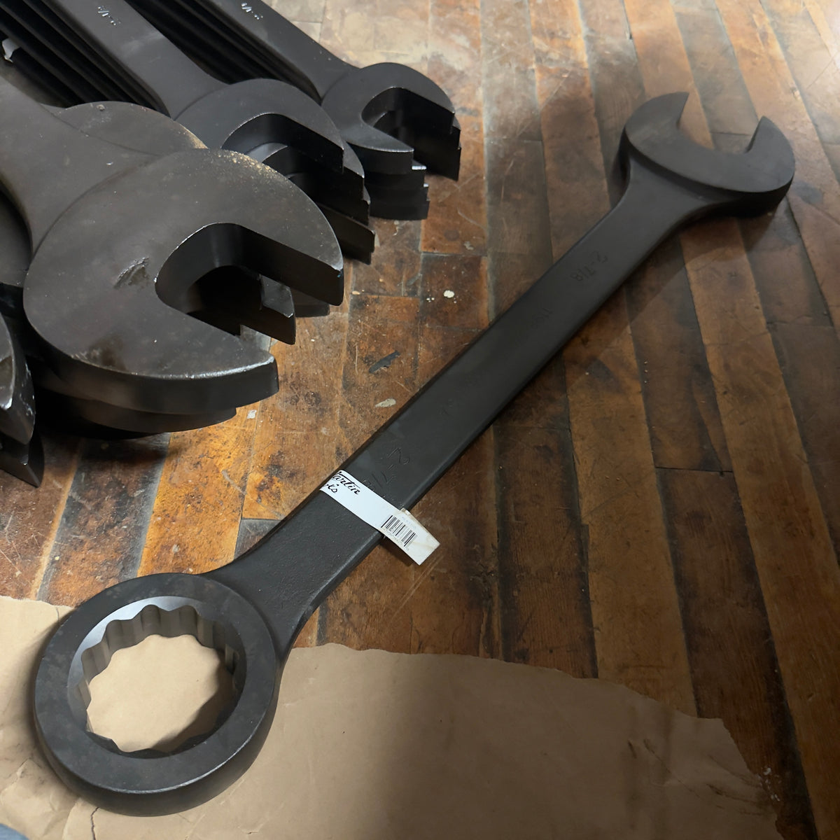 Martin 2-7/8" Drop Forged Long Pattern Combination Wrench 12pt. Industrial Black (BLK1198)