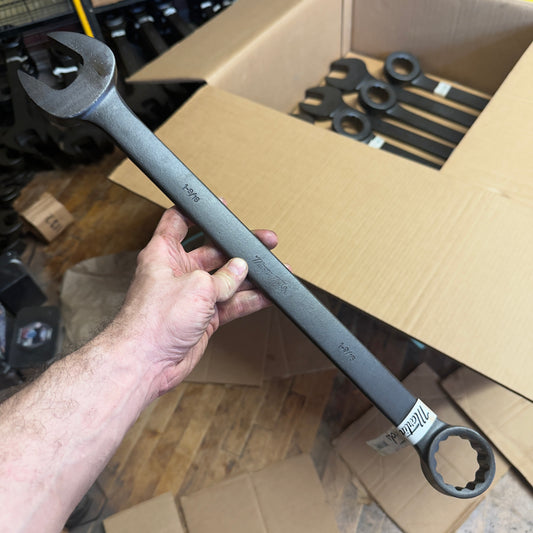 Martin 1-9/16" Drop Forged Long Pattern Combination Wrench 12pt. Industrial Black (BLK1178A)