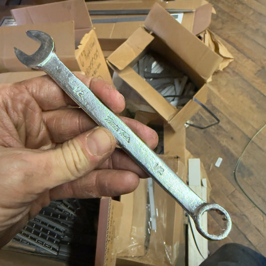 Martin 1/2" Drop Forged Long Pattern Combination Wrench 12pt. (1162)