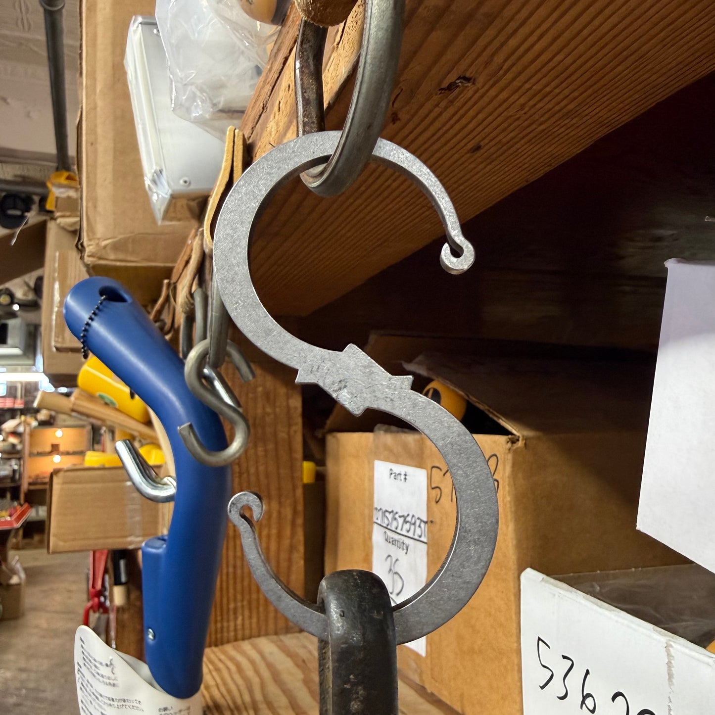 Bare Steel S-Hook - Made in the USA (S-HOOK)