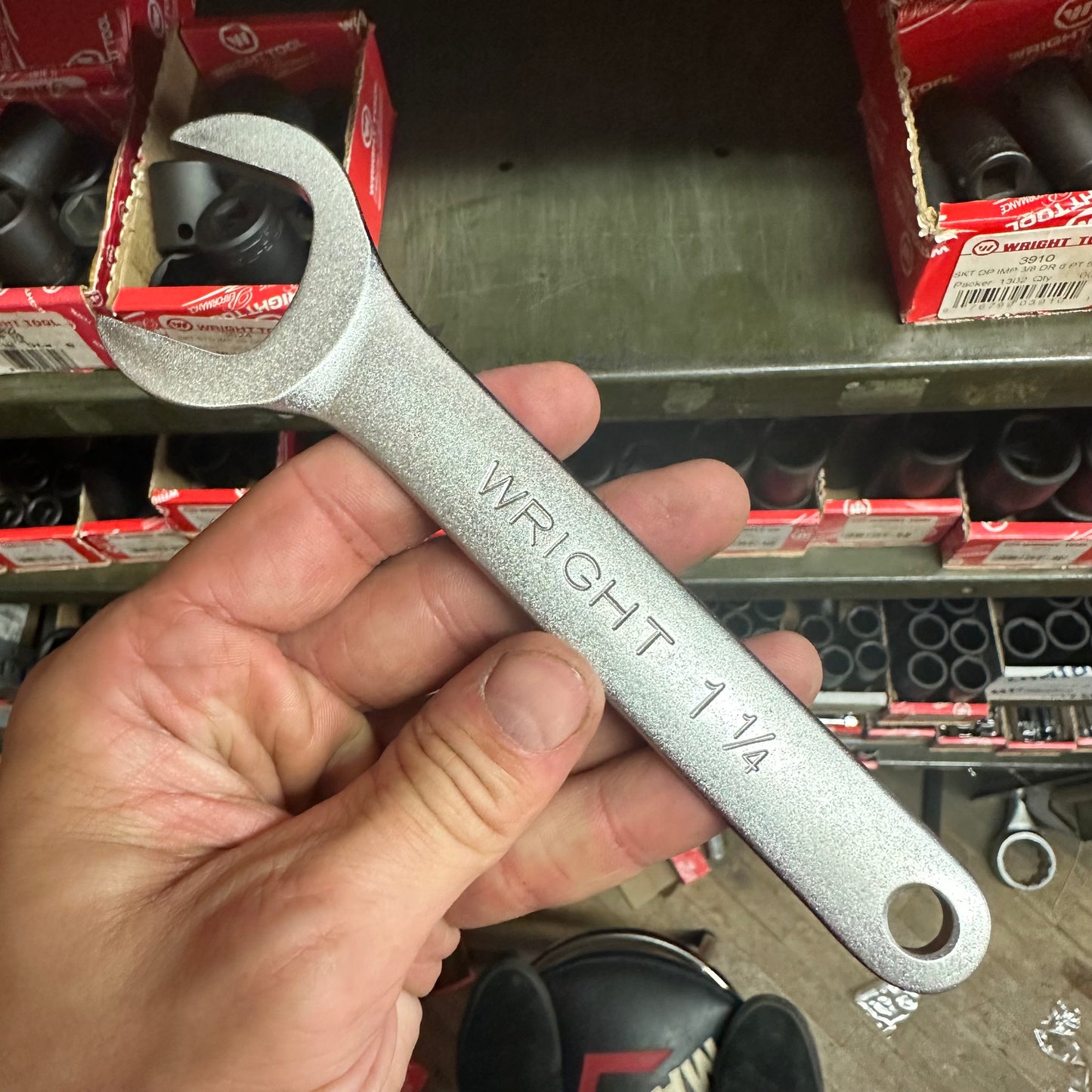 Wright 1-1/4" Service Wrenches, 30 Degree Angle, Satin (1440WR)