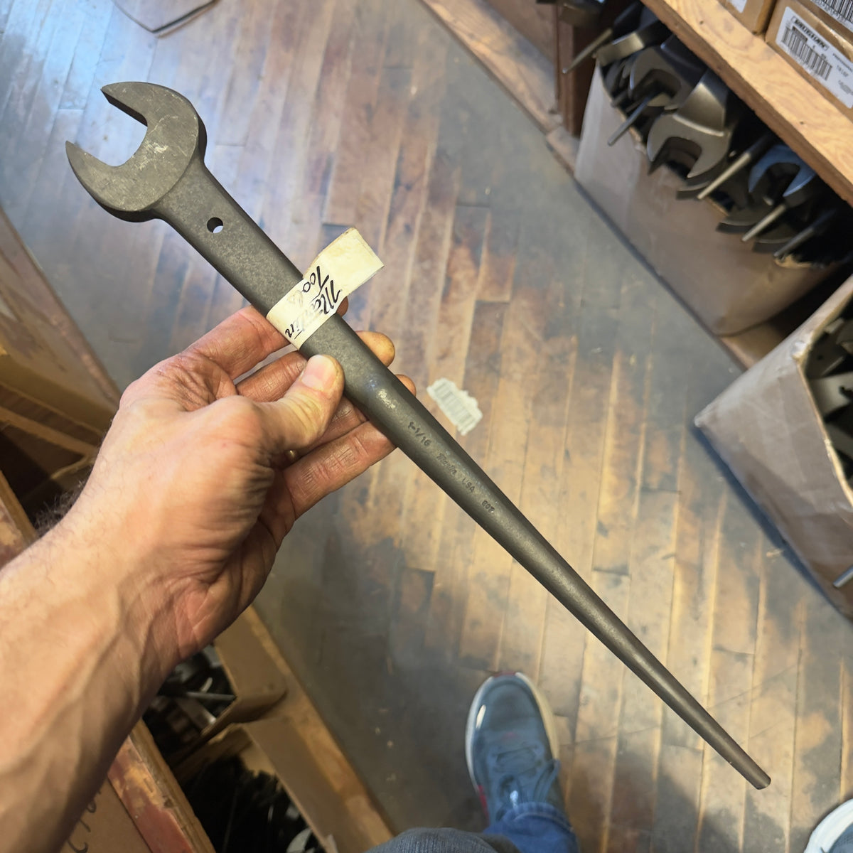 Martin 1-1/16" Drop Forged Construction Wrench Industrial Black (207)