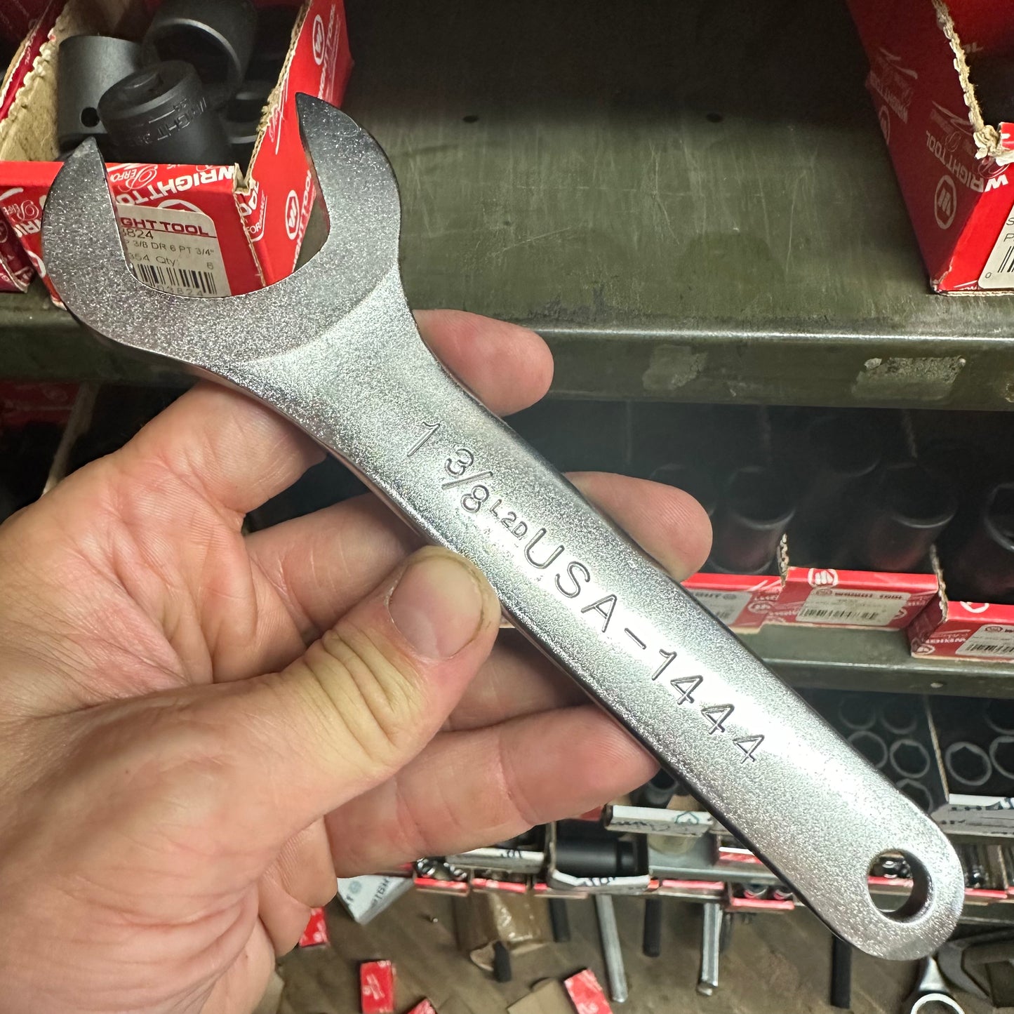 Wright 1-3/8" Service Wrenches 30 Degree Angle Satin #1444 (1444WR)