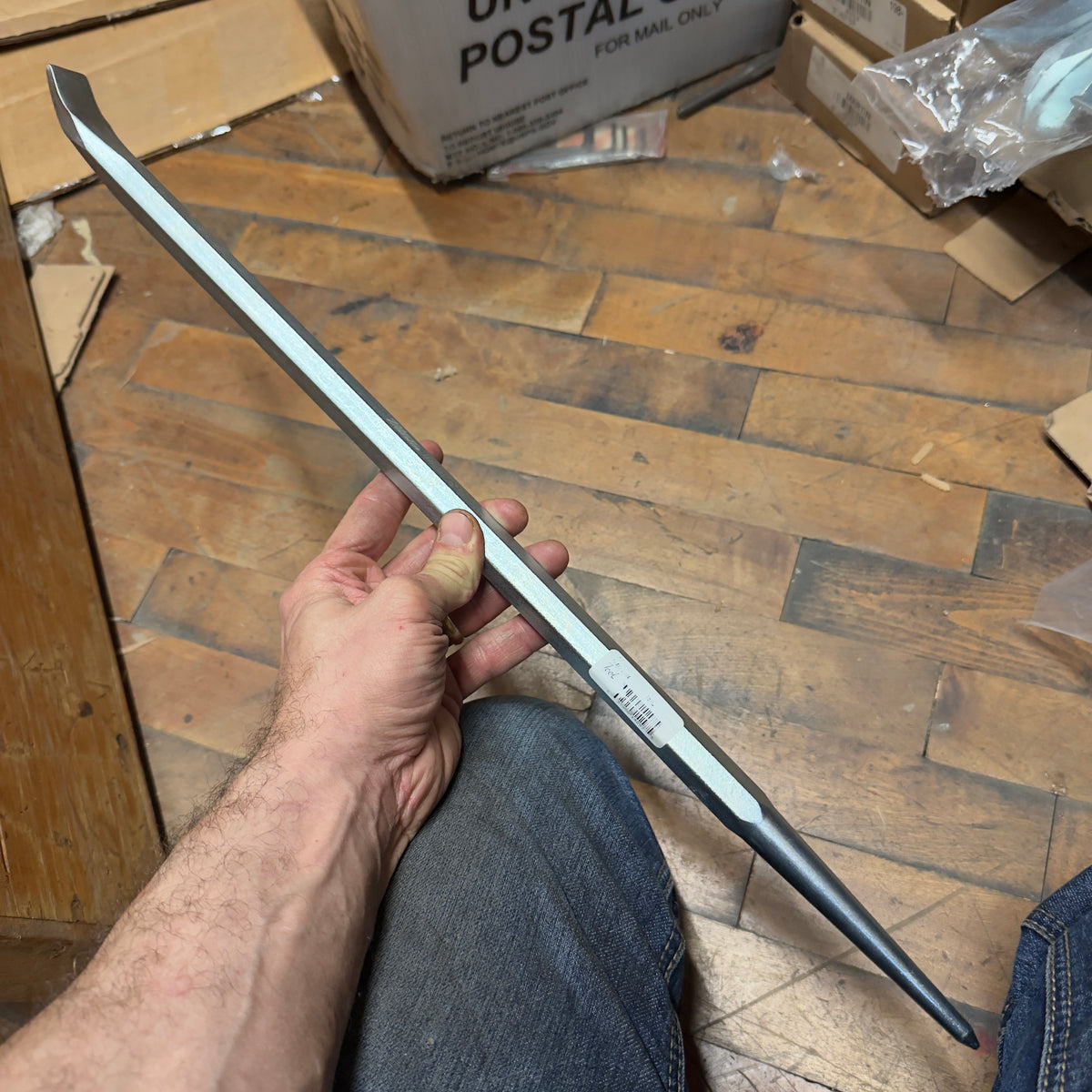 Martin 3/4" x 24" Chrome Pry Bar (197C)