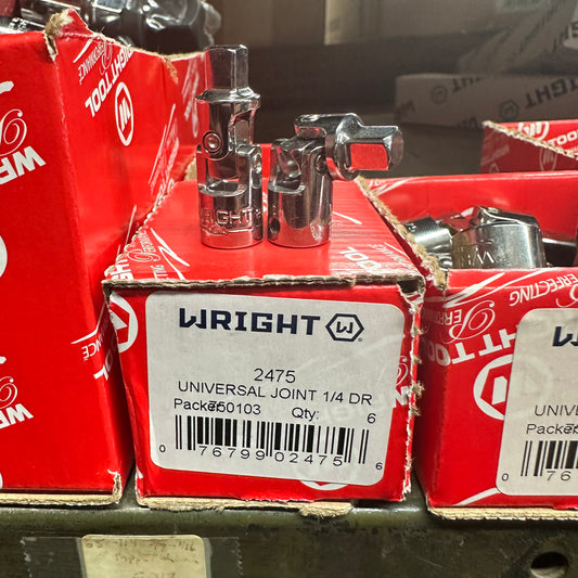 Wright Tool #2475 1-5/16" Universal Joint 1/4" Drive (2475WR)