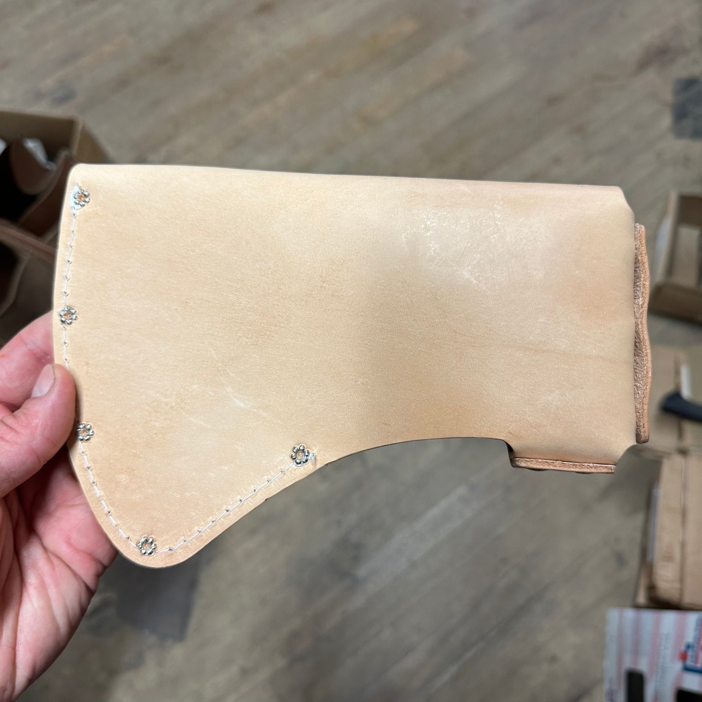US Made Leather Axe Sheath for Single Bit Axe (A5)