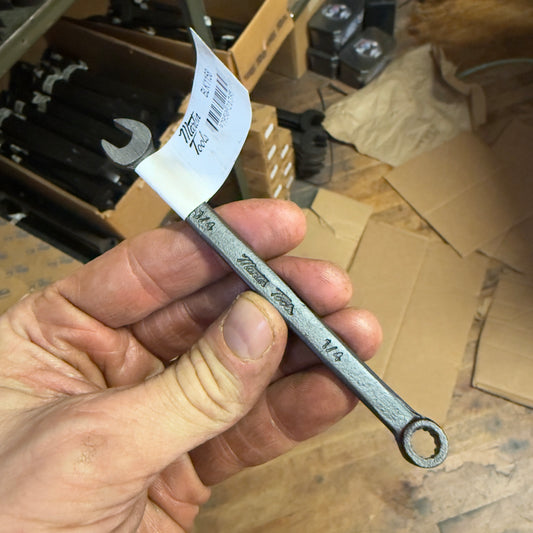 Martin 1/4" Drop Forged Long Pattern Combination Wrench 12pt. Industrial Black (BLK1158)