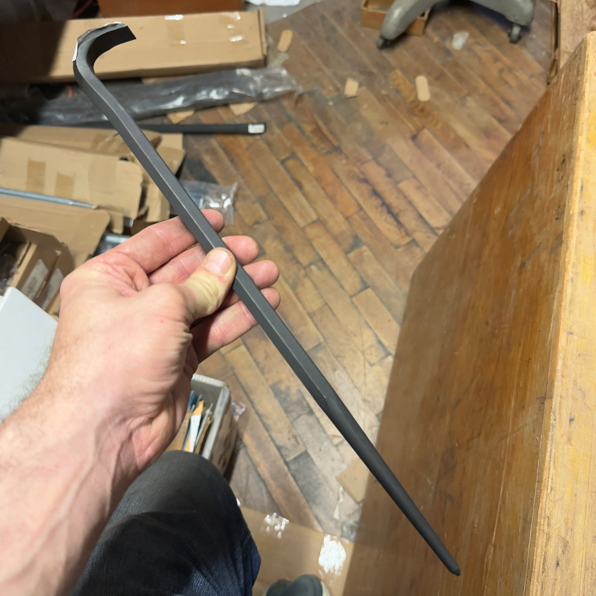 Martin 1/2" x 15" Industrial Black Pry Bar (193)