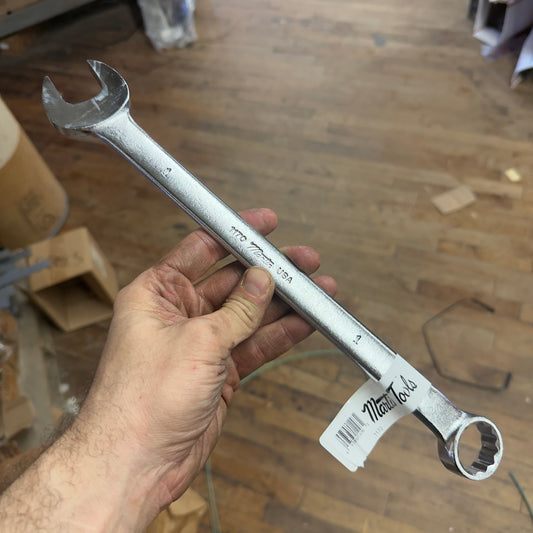 Martin 1" Drop Forged Long Pattern Combination Wrench 12pt. (1170)