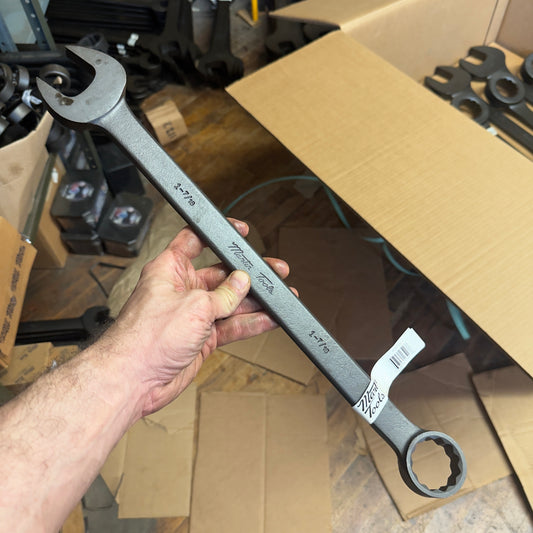 Martin 1-7/16" Drop Forged Long Pattern Combination Wrench 12pt. Industrial Black (BLK1176)