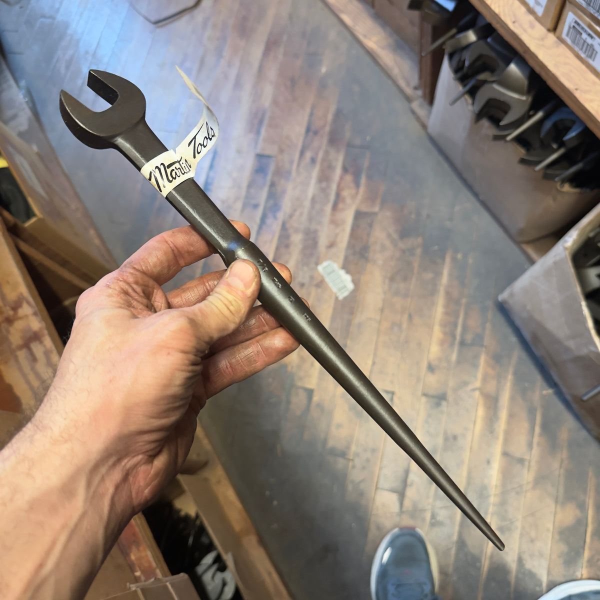 Martin 7/8" Drop Forged Construction Wrench Industrial Black (205)