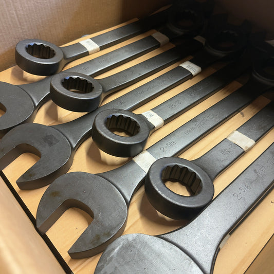 Martin 2-5/8" Drop Forged Long Pattern Combination Wrench 12pt. Industrial Black (BLK1197A)