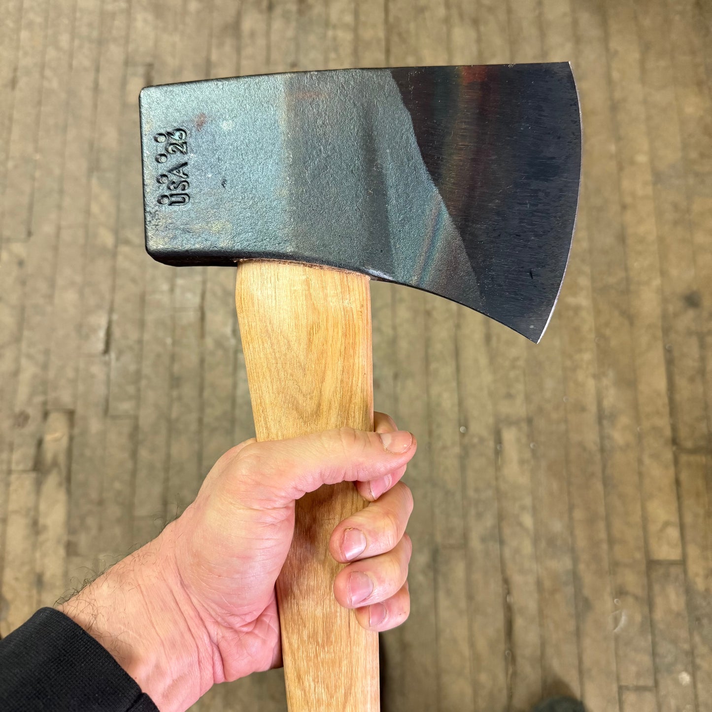 Council Tool Forcible Entry 6lb Flathead Fire Axe - 32" w/ Marrying Slot - Straight Handle (FE6-32)