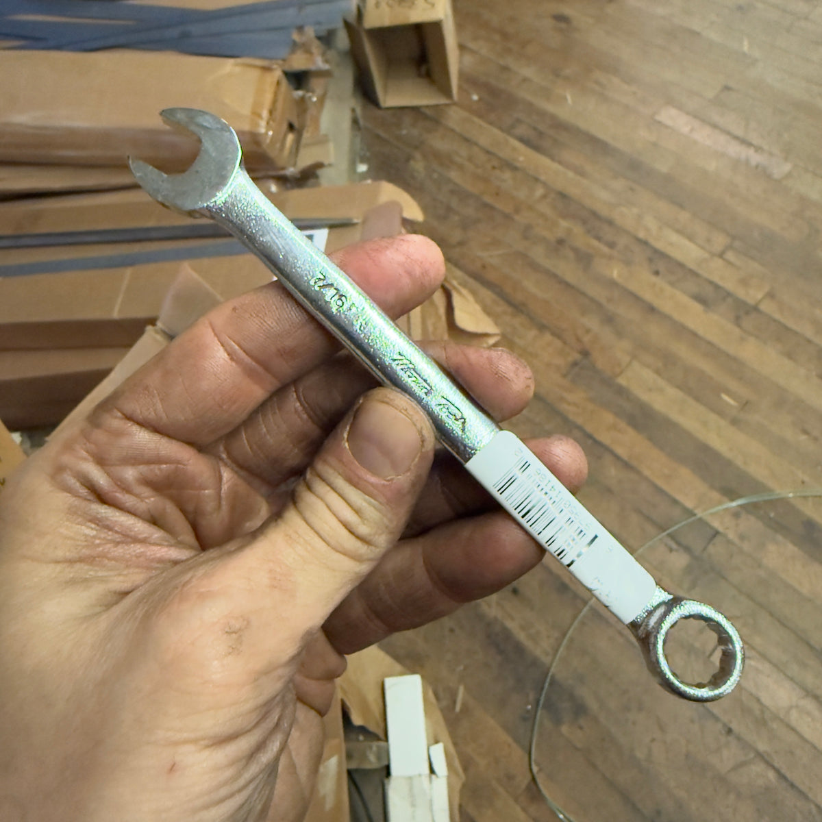 Martin 7/16" Drop Forged Long Pattern Combination Wrench 12pt. (1161)