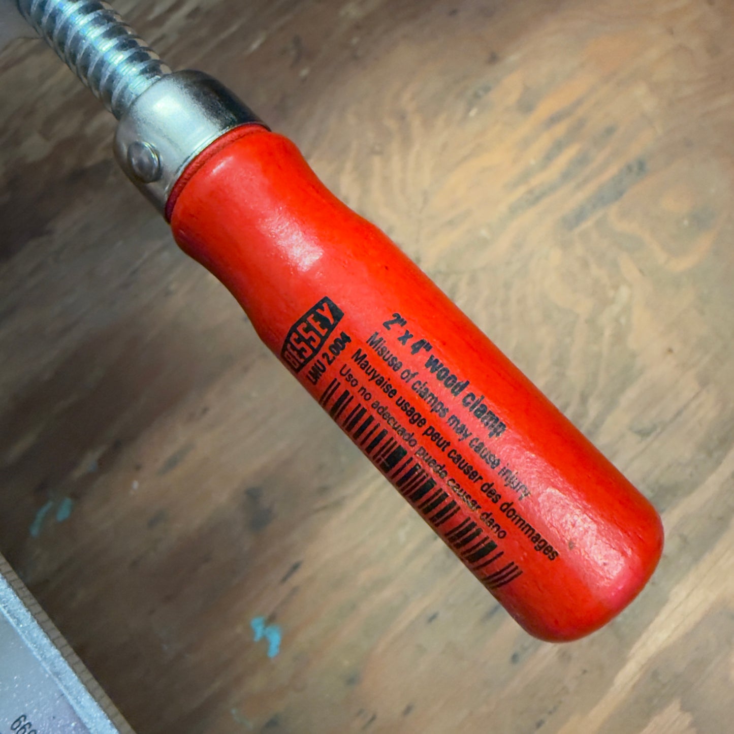 Bessey LMU, Step Over U-Shape Bar Clamp 2" x 4" (LMU2.004)