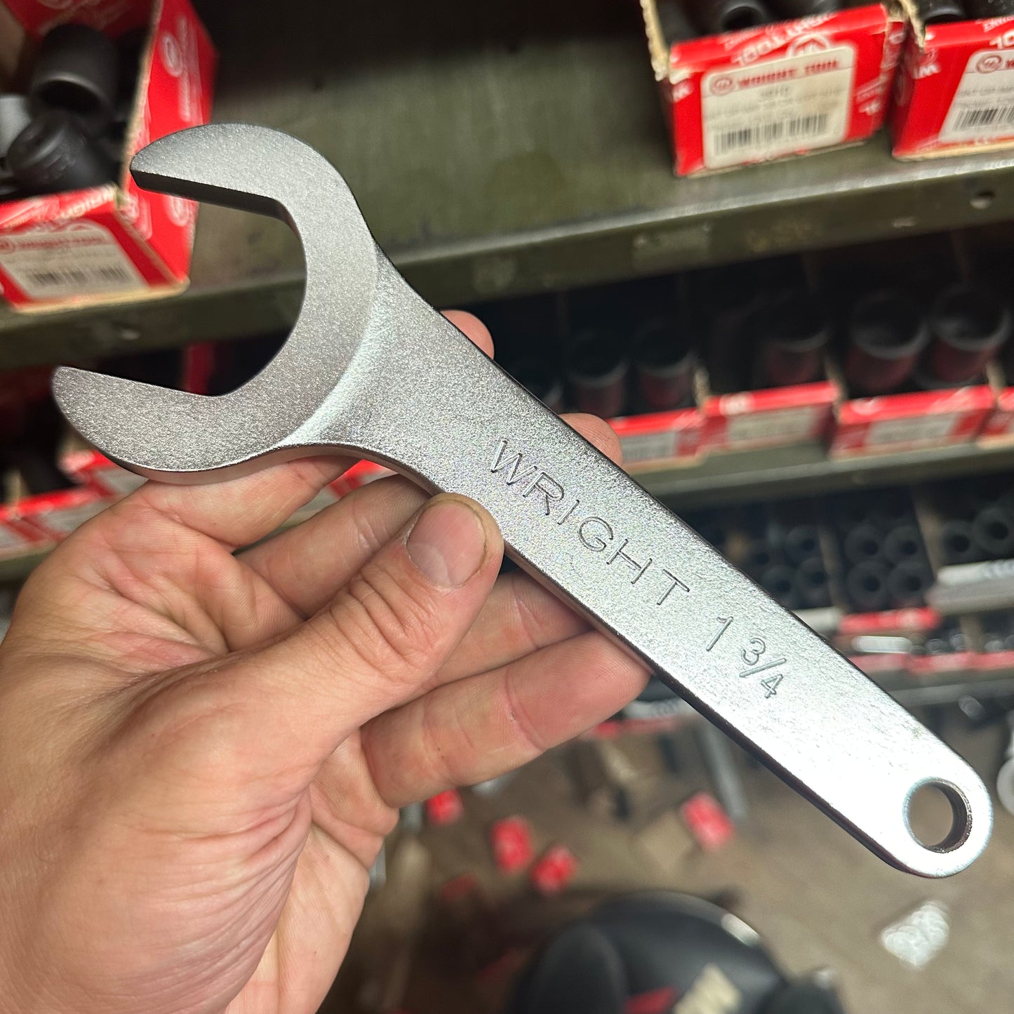 Wright 1-3/4" Service Wrenches 30 Degree Angle Satin #1456 (1456WR)