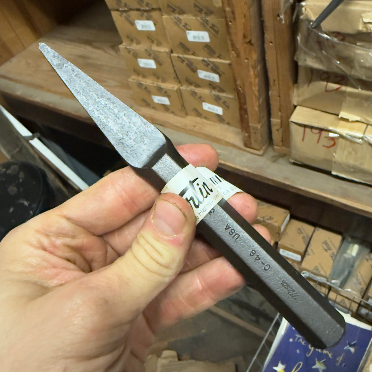 Martin 3/8" x 5-1/2" Cape Chisel Industrial Black (C46)