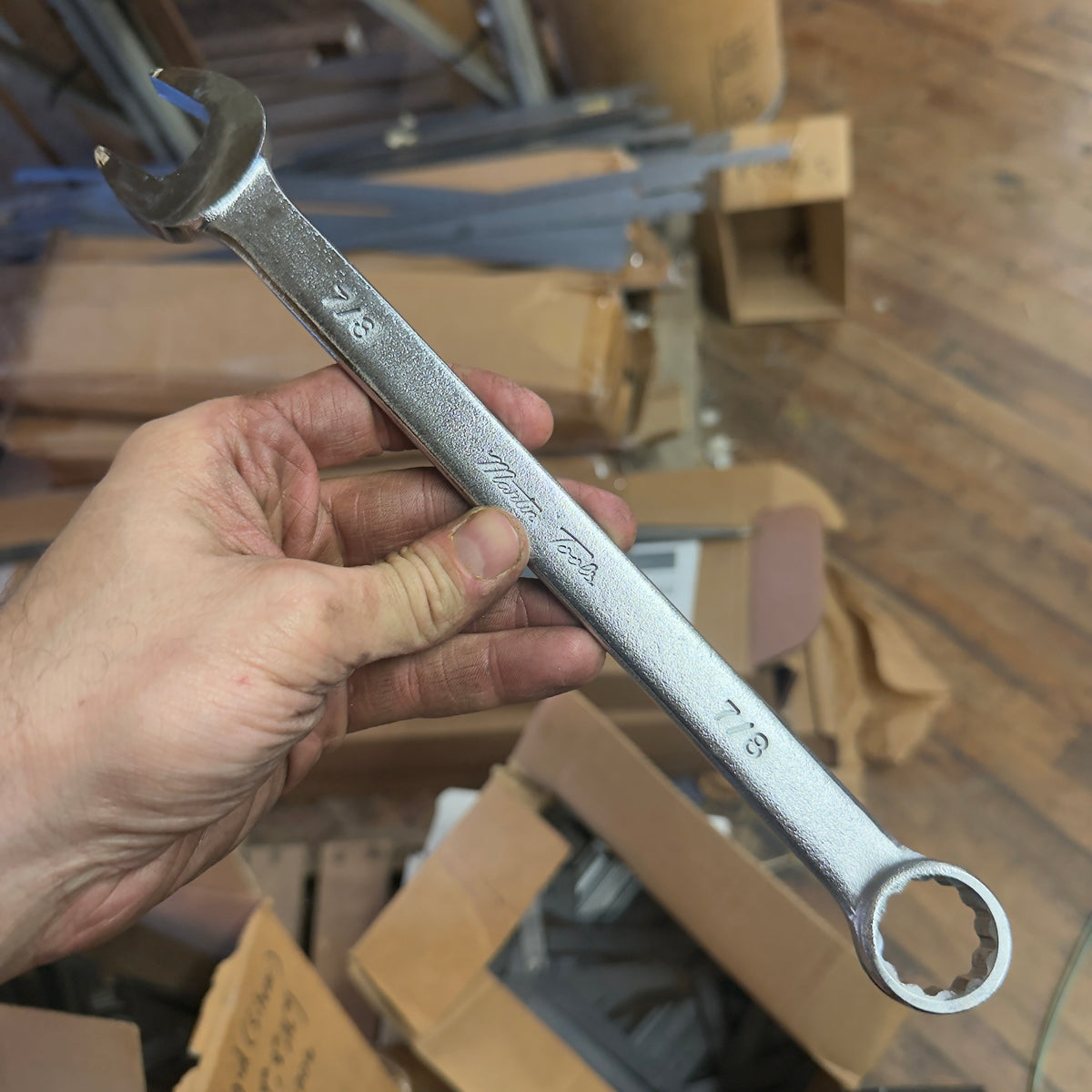 Martin 7/8" Drop Forged Long Pattern Wrench 12pt. (1167)